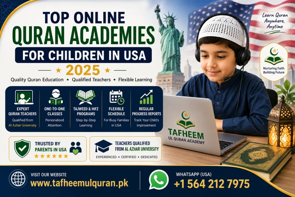 Top Online Quran Academies for Children in USA 2025